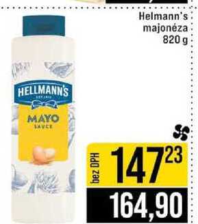 Helmann's majonéza 820 g