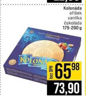 Kolonáda oříšek vanilka čokoláda 175-200 g 