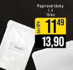 Papírové tácky 15 ks
