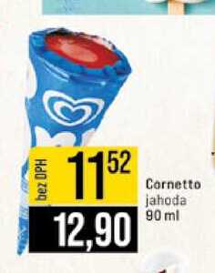 Cornetto jahoda 90 ml 