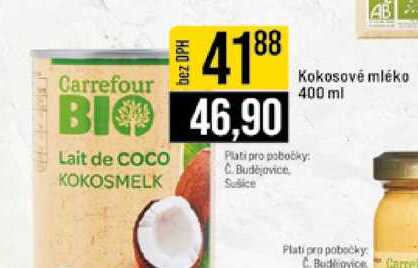 Kokosové mléko 400 ml 