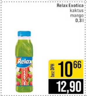 Relax Exotica kaktus mango 0,3l