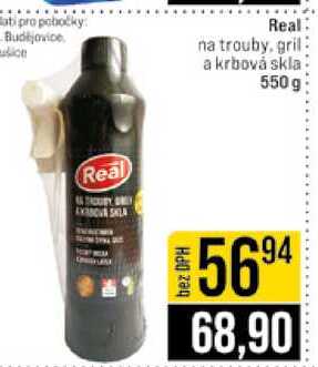 Real na trouby, gril a krbová skla 550g