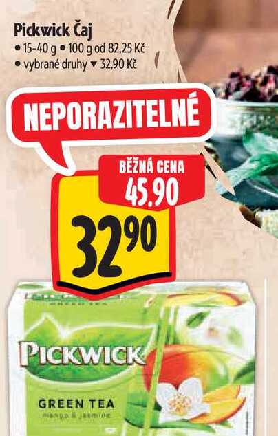 Pickwick Čaj 15-40 g 