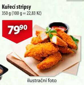 Kuřecí stripsy, 350 g