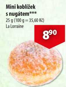Mini koblížek s nugátem, 25 g 
