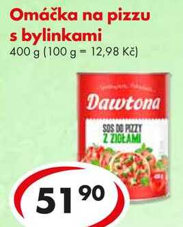 Omáčka na pizzu s bylinkami, 400 g