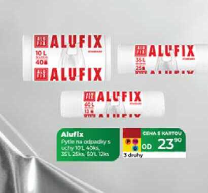 Alufix Pytle na odpadky s uchy