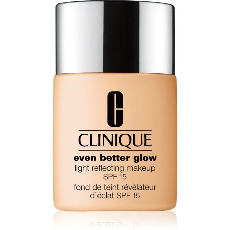 Clinique Even Better™ Glow Light Reflecting Makeup SPF 15 make-up pro rozjasnění pleti SPF 15 odstín WN 04 Bone 30 ml