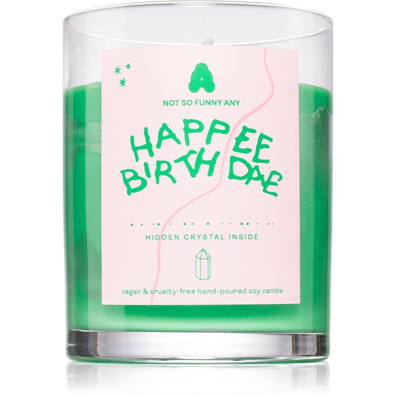 Not So Funny Any Crystal Candle Hapee Birthdae svíčka s krystalem 220 g