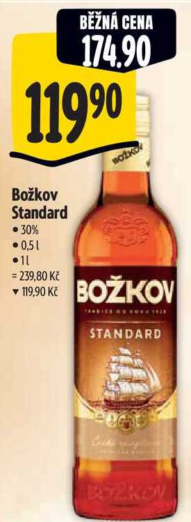 Božkov Standard, 0,5 l