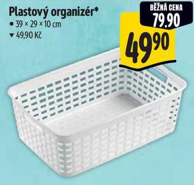 Plastový organizér