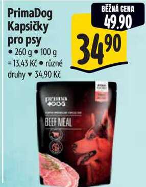 PrimaDog Kapsičky pro psy, 260 g
