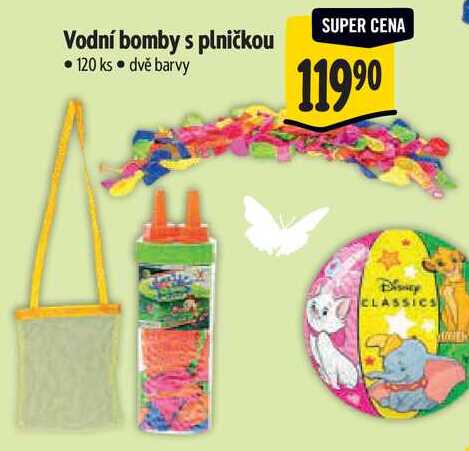 Vodní bomby s plničkou 