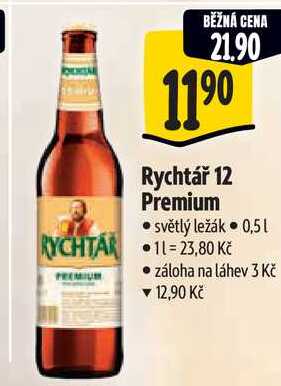 Rychtář 12 Premium, 0,5 l