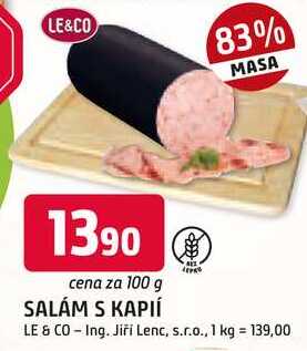 SALÁM S KAPIÍ 100 g