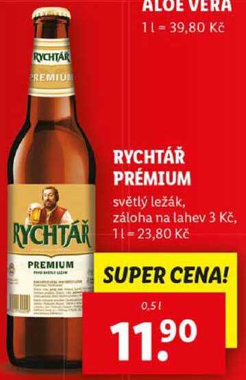 RYCHTÁŘ PRÉMIUM, 0,5 l