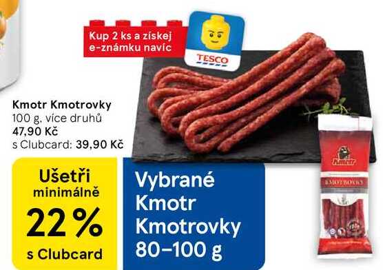 Kmotr Kmotrovky, 100 g, více druhů 