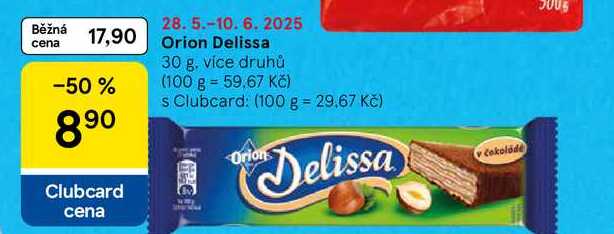 Orion Delissa, 30 g