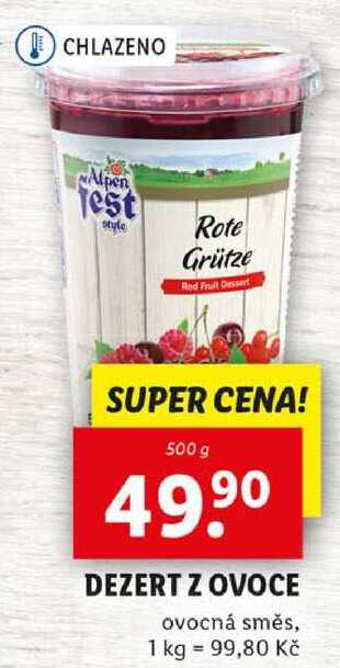 DEZERT Z OVOCE, 500 g