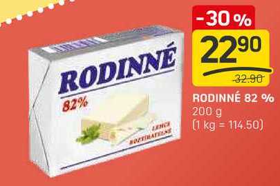 RODINNÉ 82% 200 g