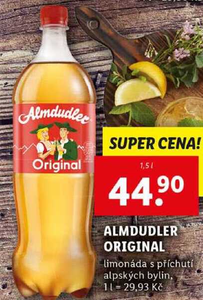 ALMDUDLER ORIGINAL, 1,5 l