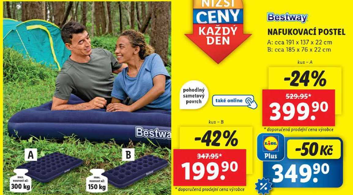 NAFUKOVACÍ POSTEL