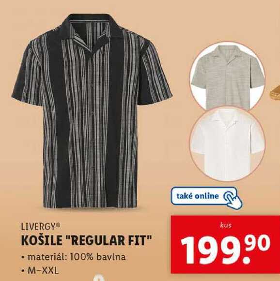 KOŠILE "REGULAR FIT"