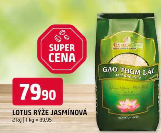 Lotus rýže jasmínová 2 kg
