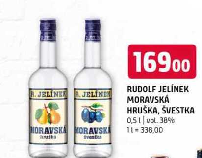 R. Jelínek Moravská hruška švestka 0,5l