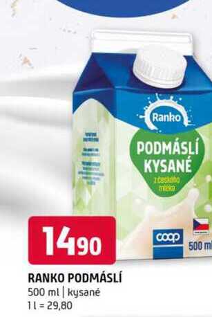 Ranko podmáslí 500 ml kysané