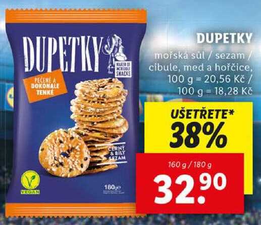 DUPETKY, 160 g/180 g