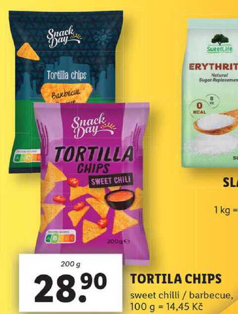TORTILA CHIPS, 200 g