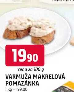 MAKRELOVÁ POMAZÁNKA 100g