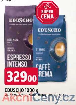 EDUSCHO 1000 g káva zrnková, vybrané druhy