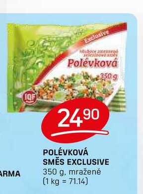 POLÉVKOVÁ SMĚS EXCLUSIVE 350 g
