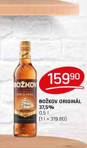 BOŽKOV ORIGINÁL 37,5% 0,5l