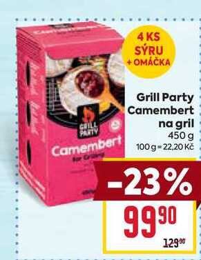 Grill Party Camembert na gril 450 g