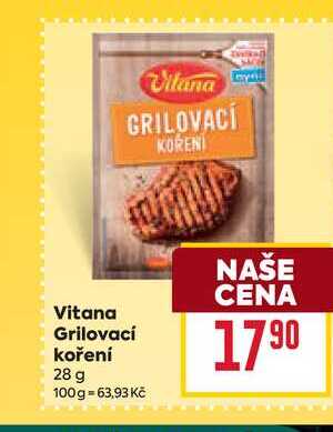 Vitana Grilovací koření 28 g 