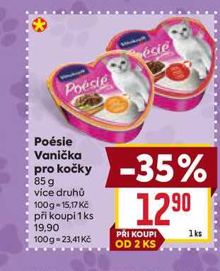 Poésie Vanička pro kočky 85 g 