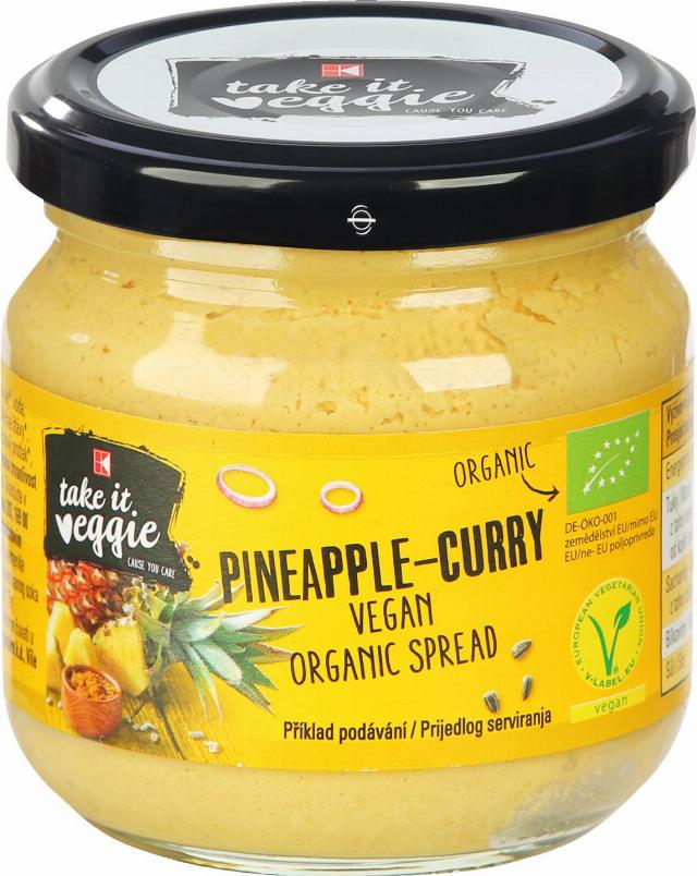 K-take it veggie Bio pomazánka Ananas - Kari