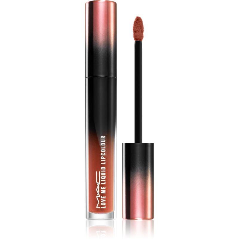 MAC Cosmetics Love Me Liquid Lipcolour krémová rtěnka se saténovým finišem odstín 3,1 ml