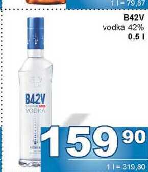 B42V vodka 42% 0,5l