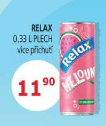 RELAX 0,33 L PLECH 