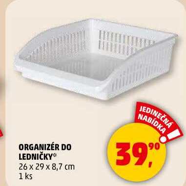 ORGANIZÉR DO LEDNIČKY 26 x 29 x 8,7 cm, 1 ks 