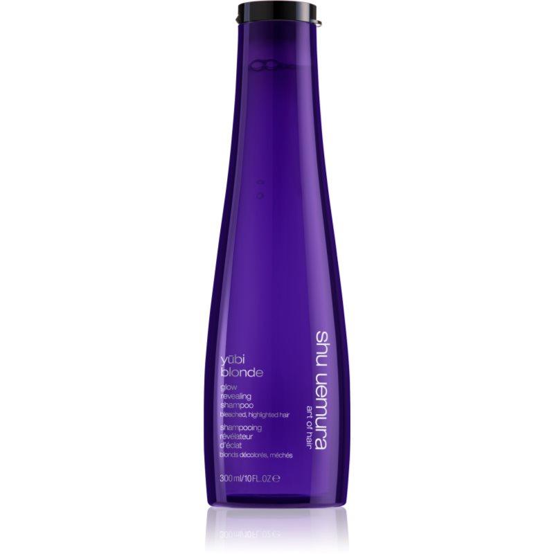 Shu Uemura Yūbi Blonde Shampoo rozjasňující šampon pro blond a šedivé vlasy 300 ml