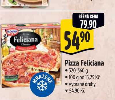  Pizza Feliciana 320-360 g 