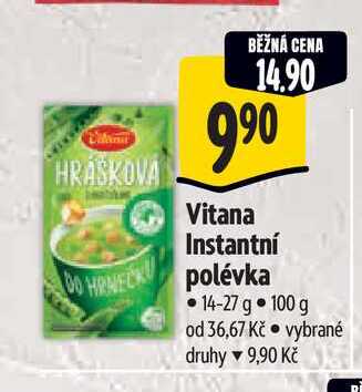  Vitana Instantní polévka 14-27 g 