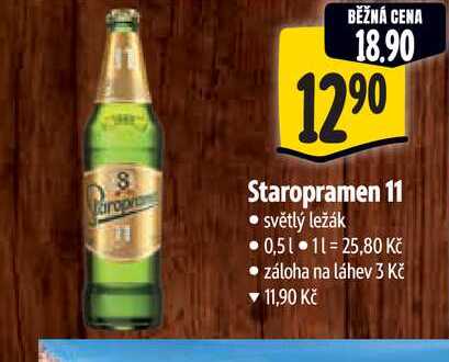 Staropramen 11 0,5 l