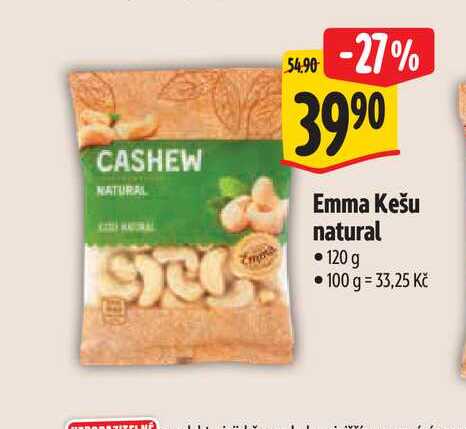  Emma Kešu natural   120g 